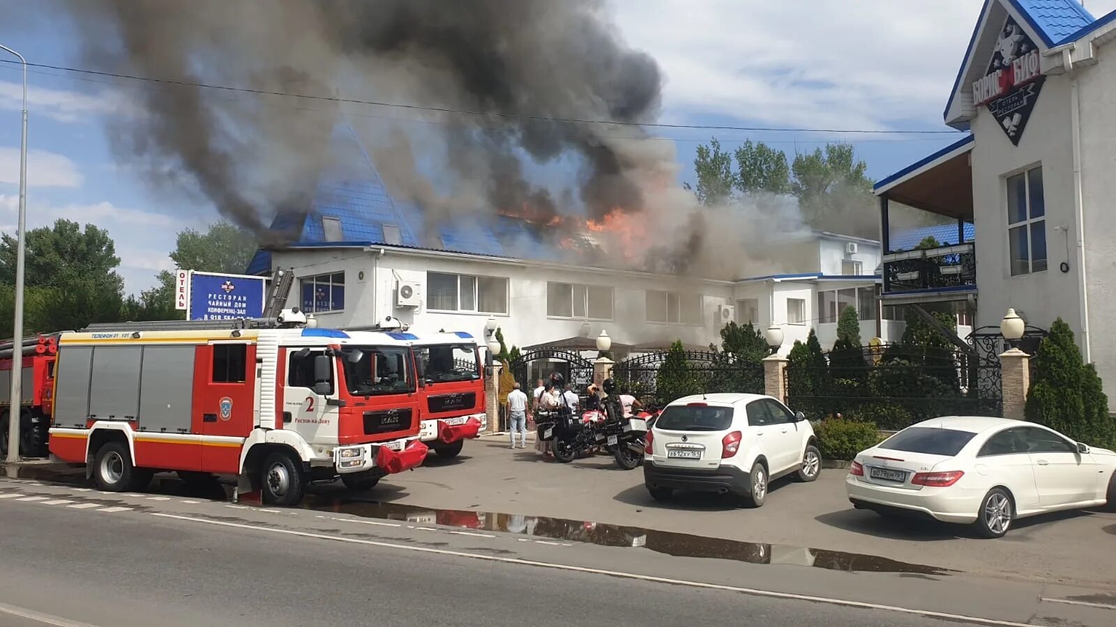 Что горело на левом берегу. Пожар в Ростове на Дону 24.04.2023. У Бориса Ростов-на-Дону Левобережная.