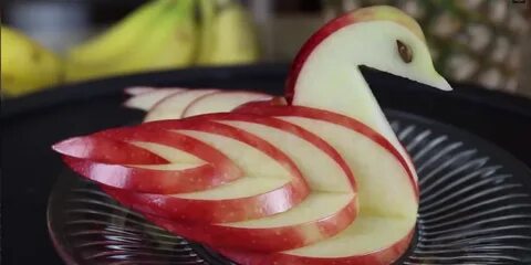 Как порезать яблоко