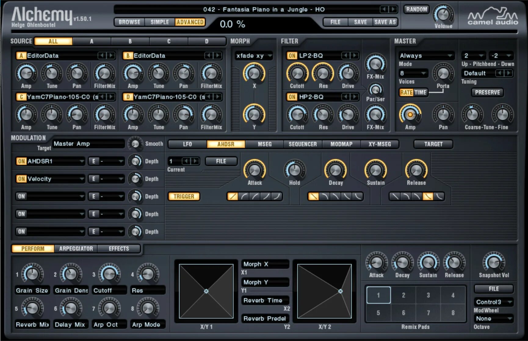 Creative alchemy. Zero-g (студия). Auto-tune pro v9. 27. Default tune.