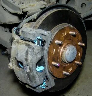 Замена колодок mitsubishi