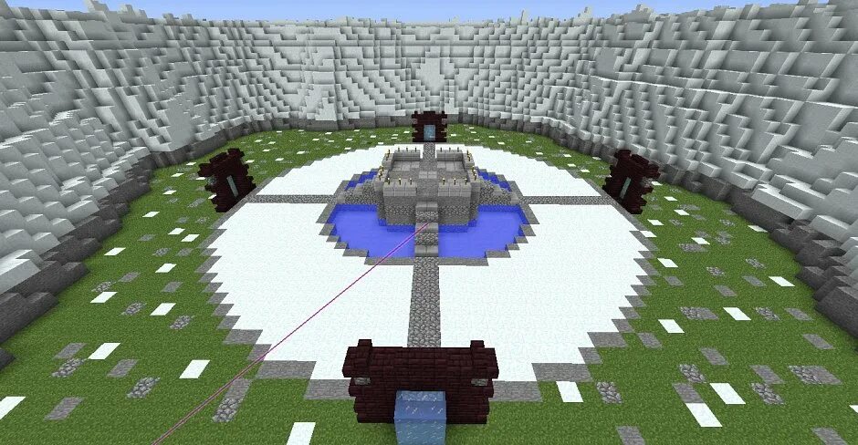 Майнкрафт деревня будущего. Спавн сп4. Майнкрафт сад спаун. Мод на спаун городов. Как увеличить спавн.