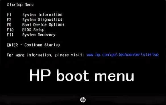 Меню boot bios