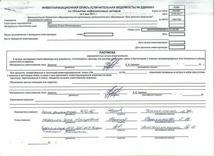 Инвентаризация в 2024 году изменения