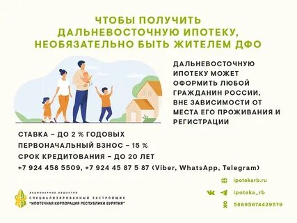 Оформление дальневосточной ипотеки