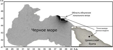 Высота волн карта
