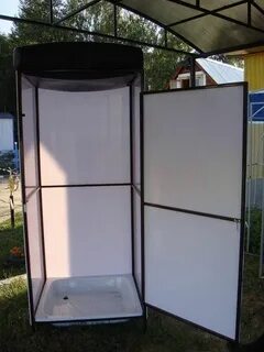 Душевая из поликарбоната своими руками