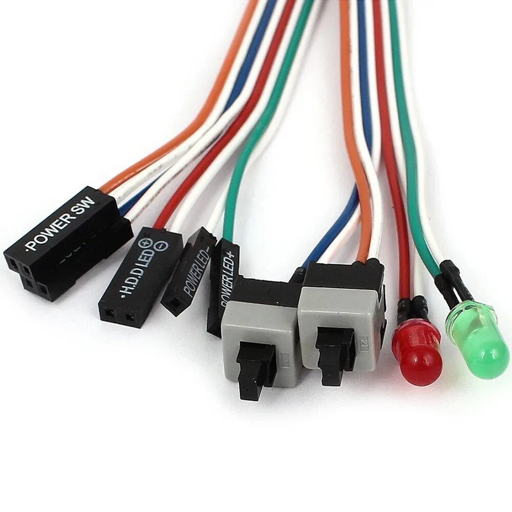 Power SW Cable. 2 Pin led SW. Лампочки питания ПК Power led. Led Cable ATX.
