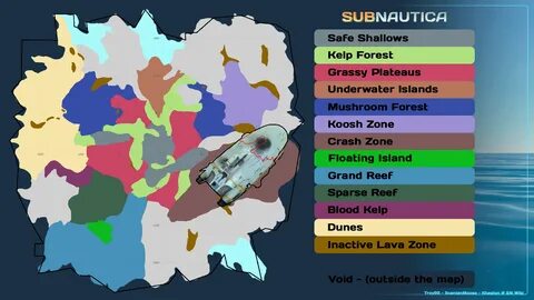 Subnautica below zero карта ресурсов