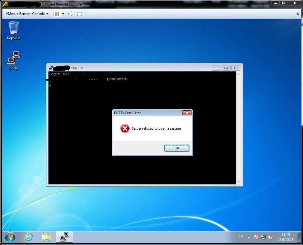 Putty ошибка подключения ssh How can I solve "access denied" when I login via putty Super User