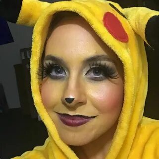 Pikachu Halloween Costume Makeup Cute halloween makeup, Scar