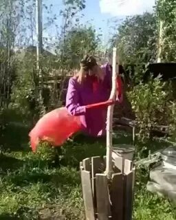 В огород летал