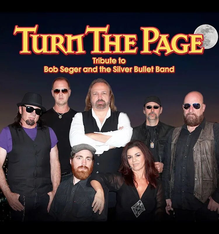 Bob seger turn the page. Bob seger &amp; the silver bullet band. tribute page. обложка для файлов мр3 bob seger - turn the page.