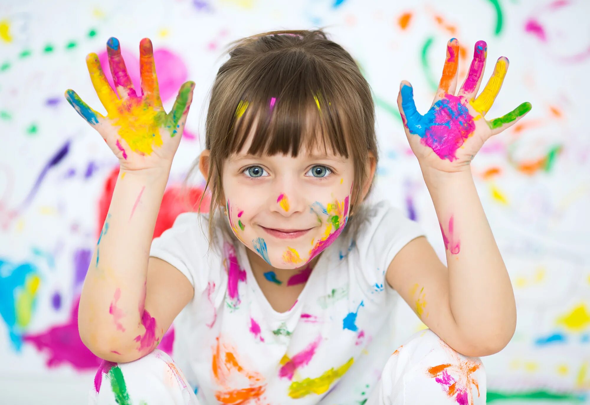 Children's painting. Творческие дети. Самовыражение ребенка. Детская фотосессия с красками. Творческое самовыражение.