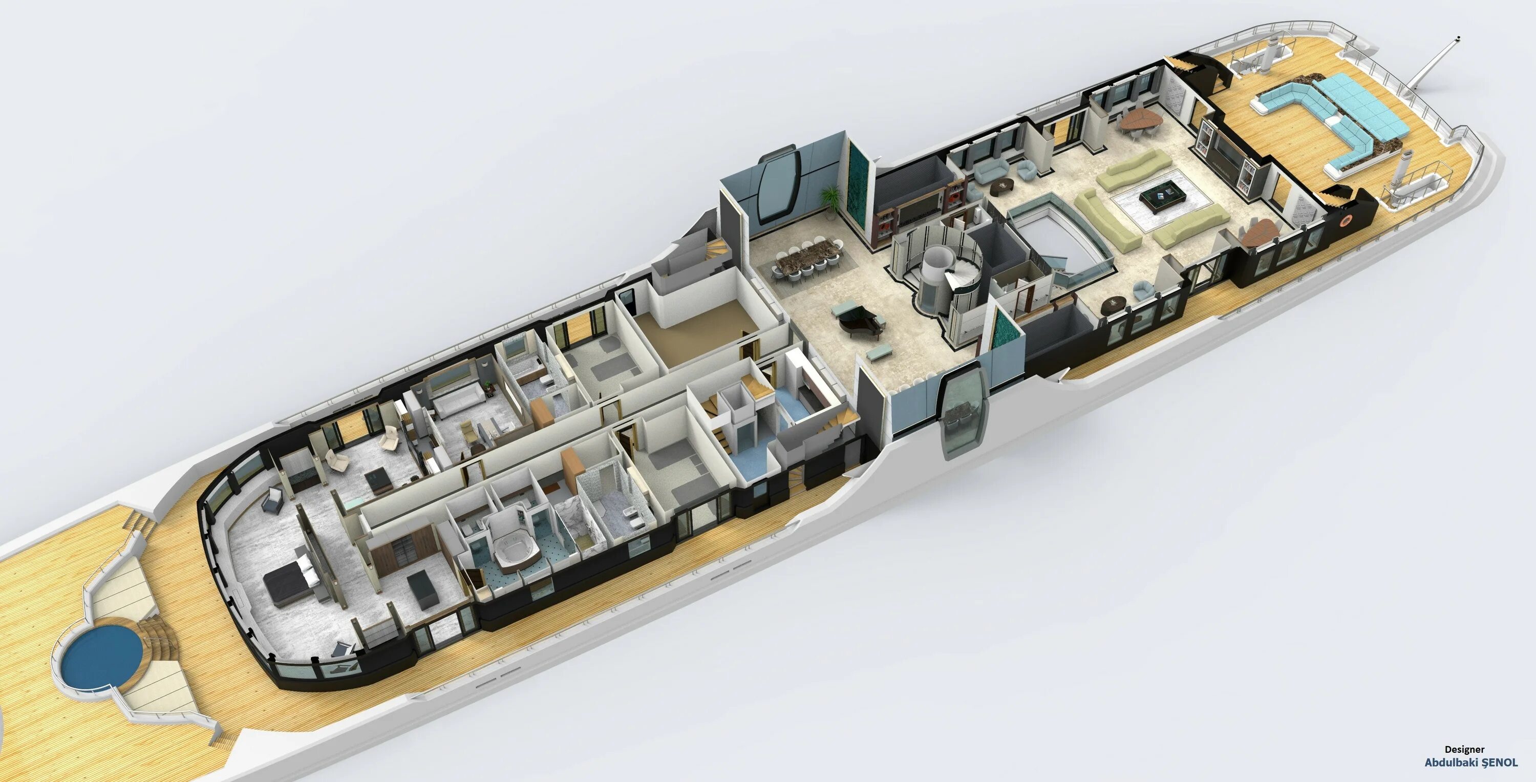 60 Meter Superyacht Blue Moon Deck Plan. Mangusta 165 2009 Deck Plan. Yacht Arience. Express plan