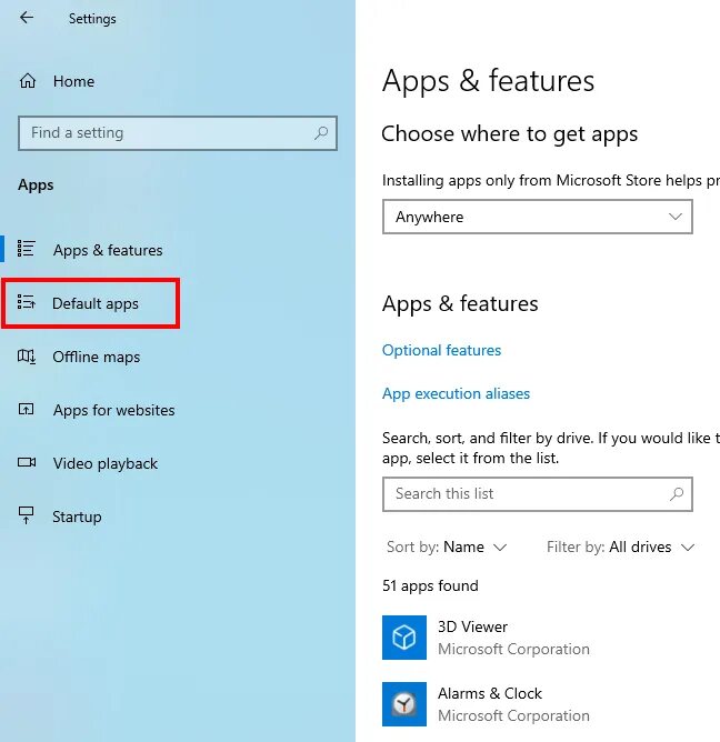 Feature setting. Optionalfeatures. feature settings. apps features.