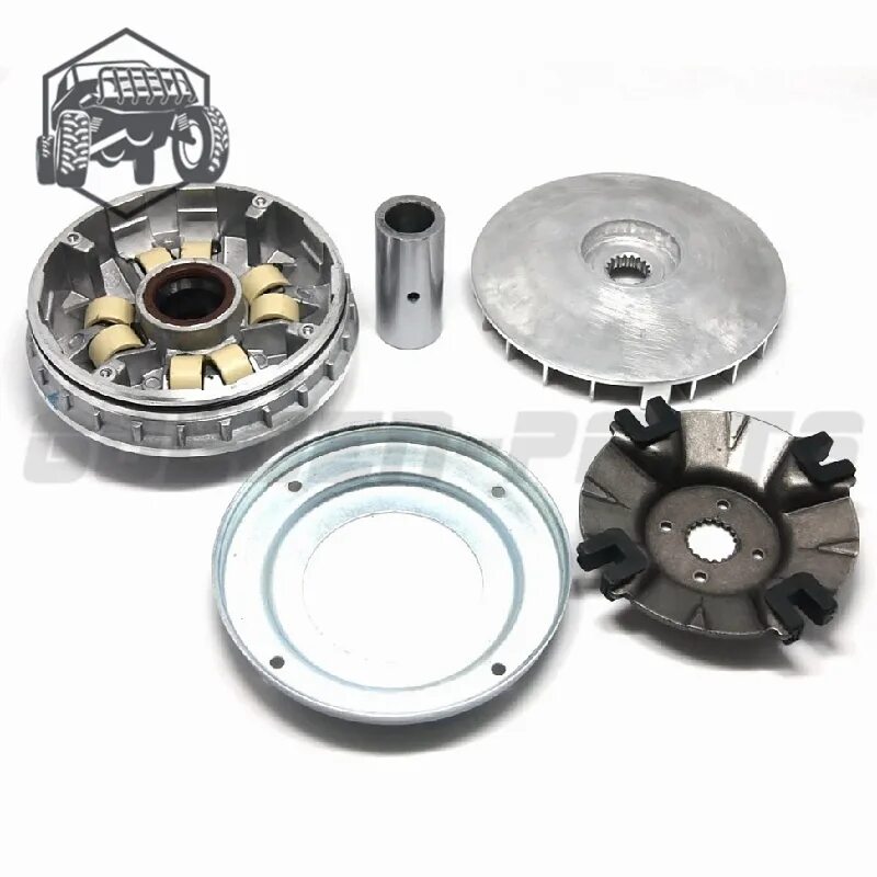 Вариатор т макс. Original clutch variator for linhai atv 400 - 161 mm. linhai 150 запчасти для скутеров. багги с вариатором. кит комплект квадроцикла.
