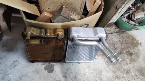 2 радиатора отопителя