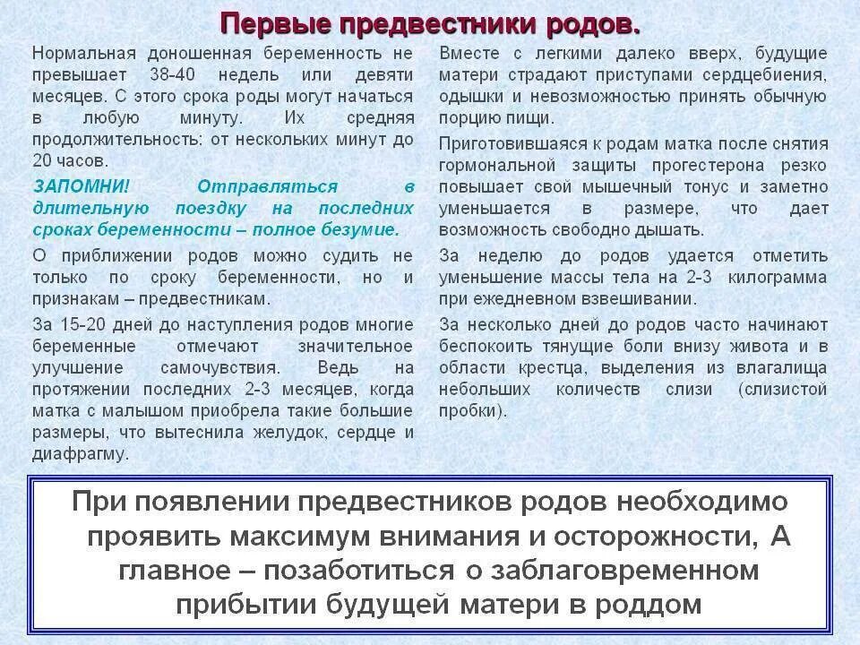 Как ощущаются схватки