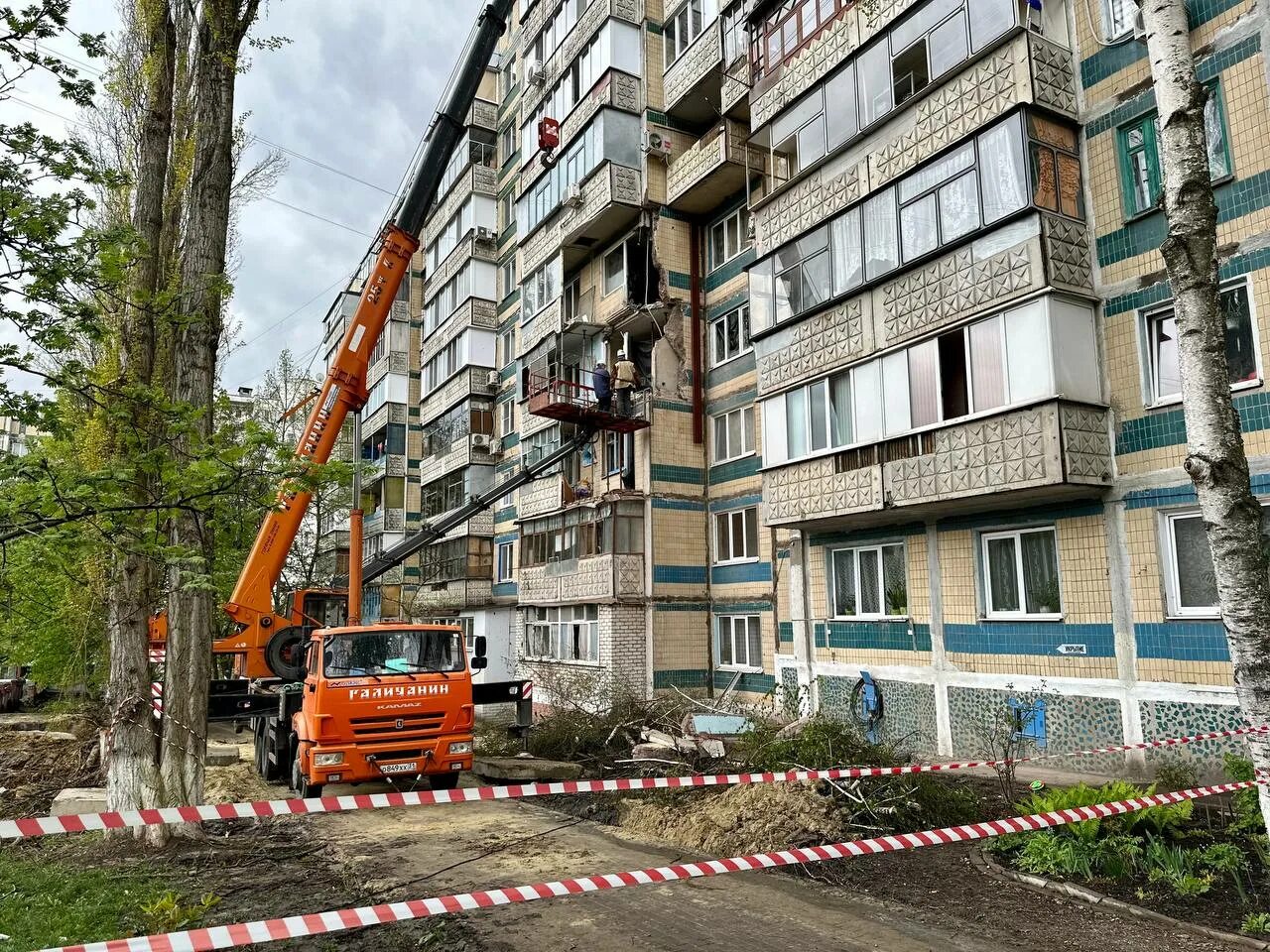 На какой улице в белгороде упал. На какой улице в белгороде упал
