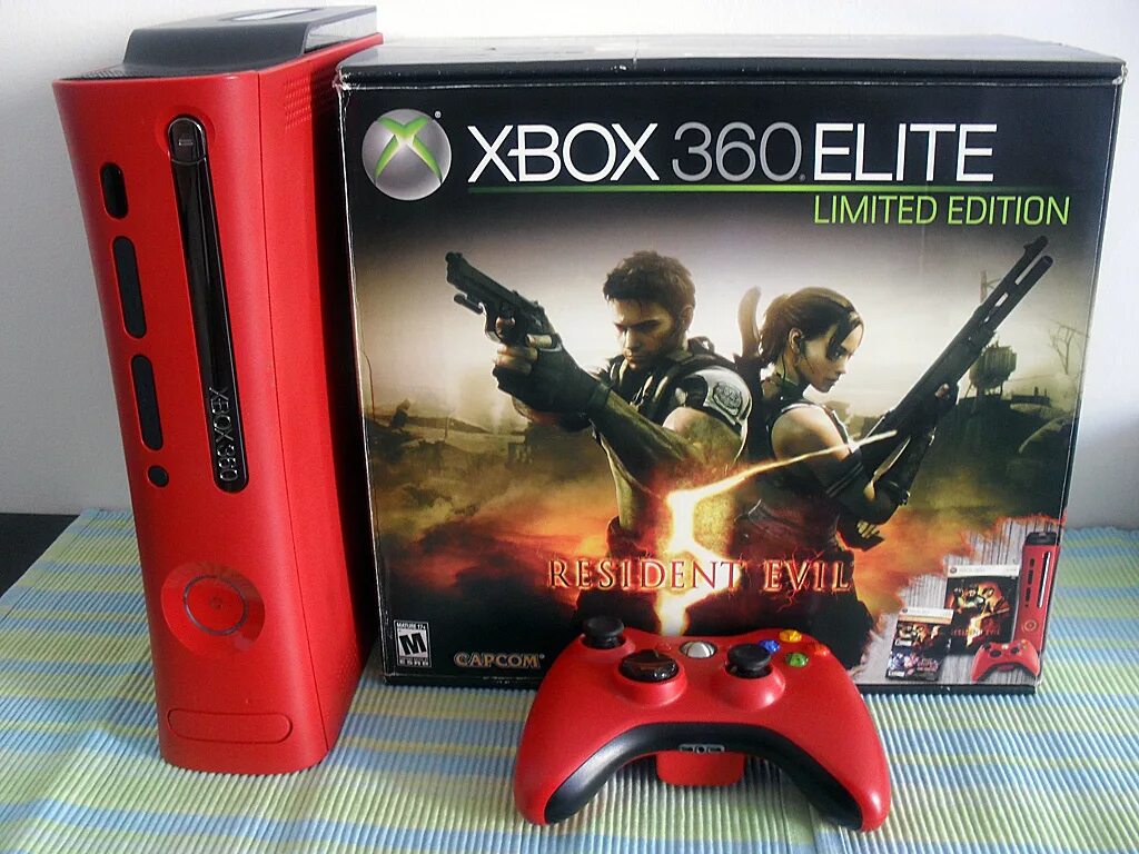 Resident Evil 5 Limited Edition [Xbox 360,. Xbox 360 Elite Resident Evil. Xbox 360 Elite Limited Edition. Resident Evil Xbox Original.