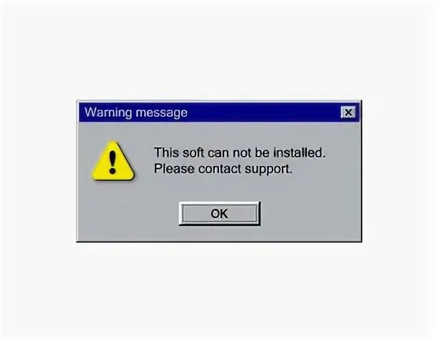Warning window