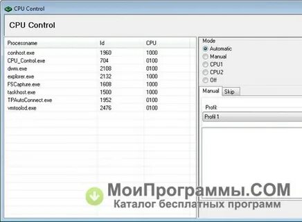 Cpu control