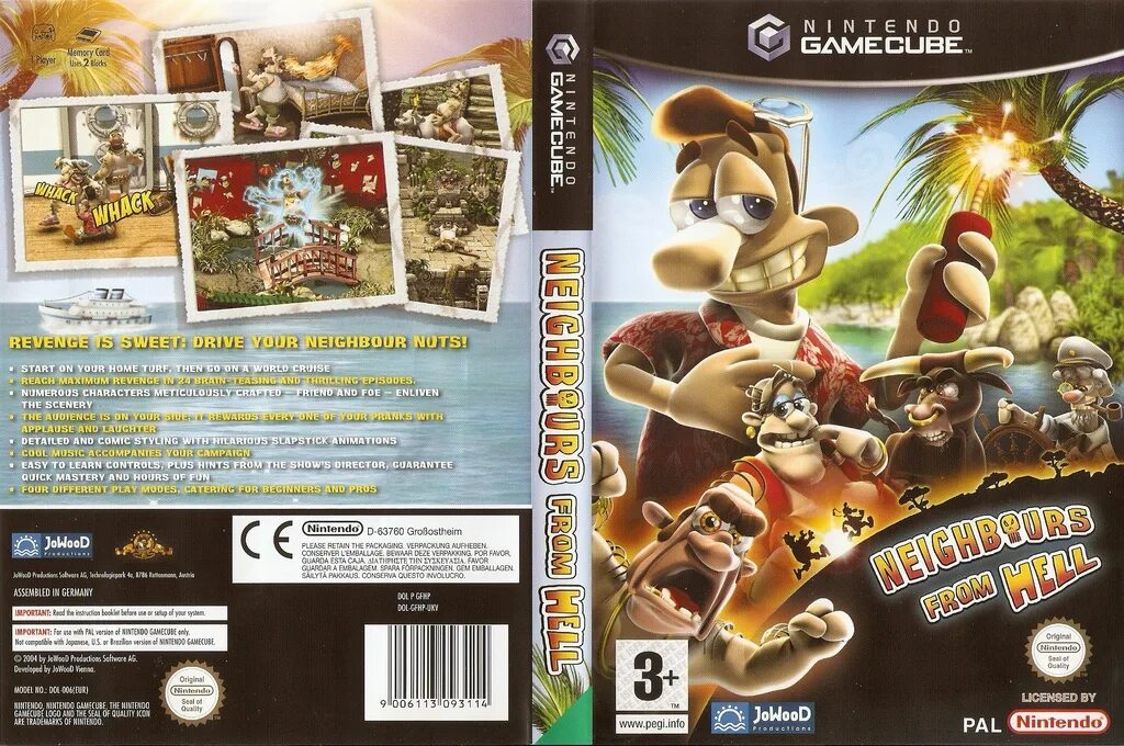 Как достать соседа xbox. Neighbours from hell gamecube. как достать соседа на nintendo gamecube. neighbours from hell сосед. как достать соседа диск.