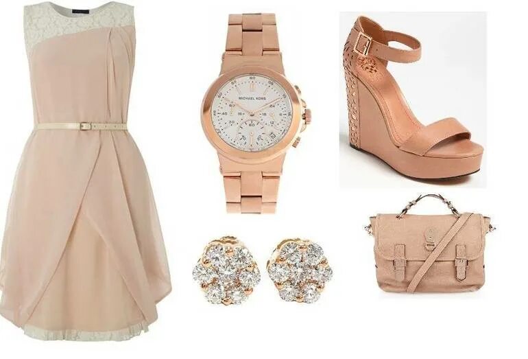 украшения к бежевому платью. аксессуары к бежевому платью. элегантные комплекты одежды для девушек. новогодние аксессуары к бежевому платью. аксессуары к бежевому платью.