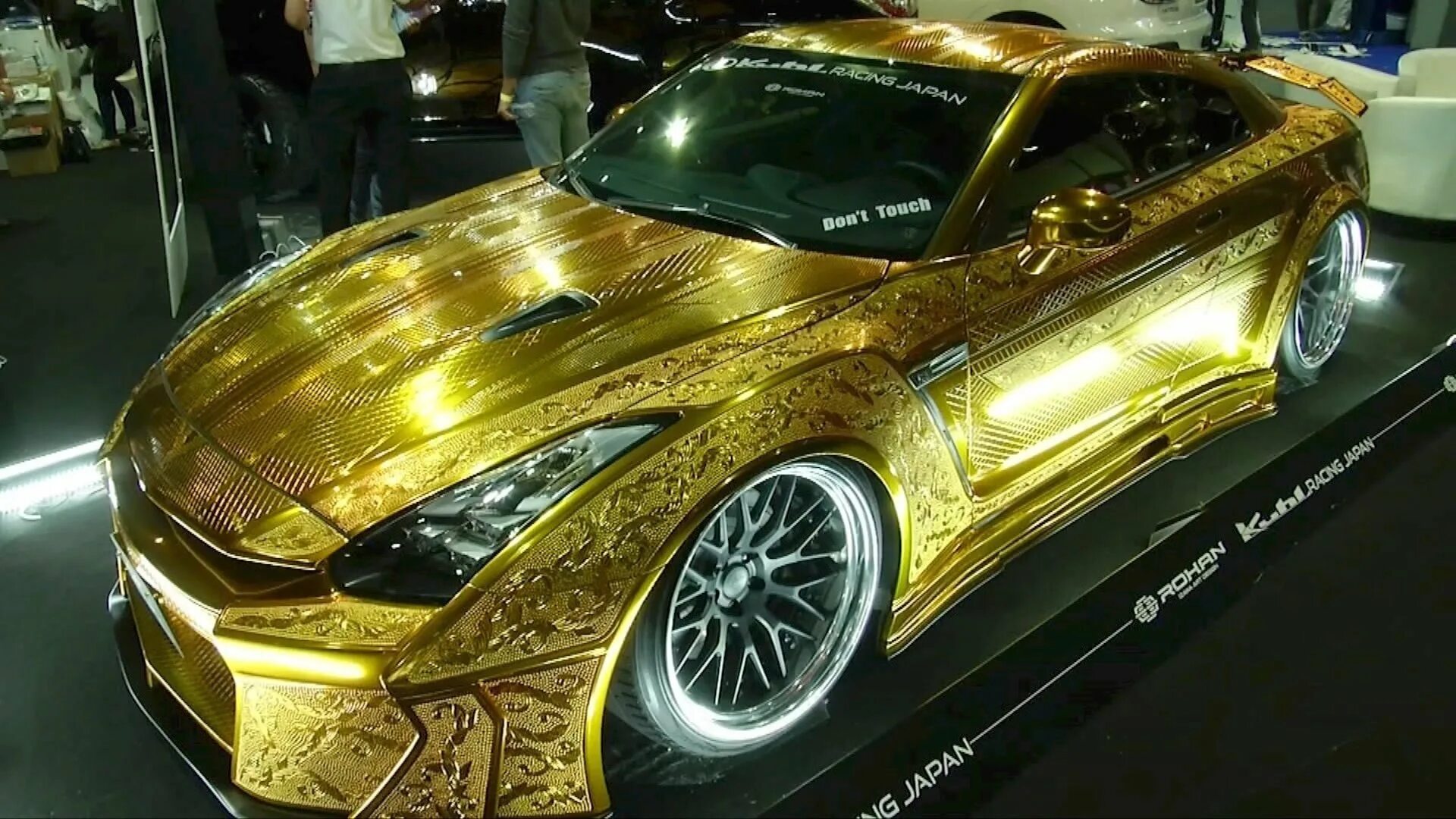 Gold car