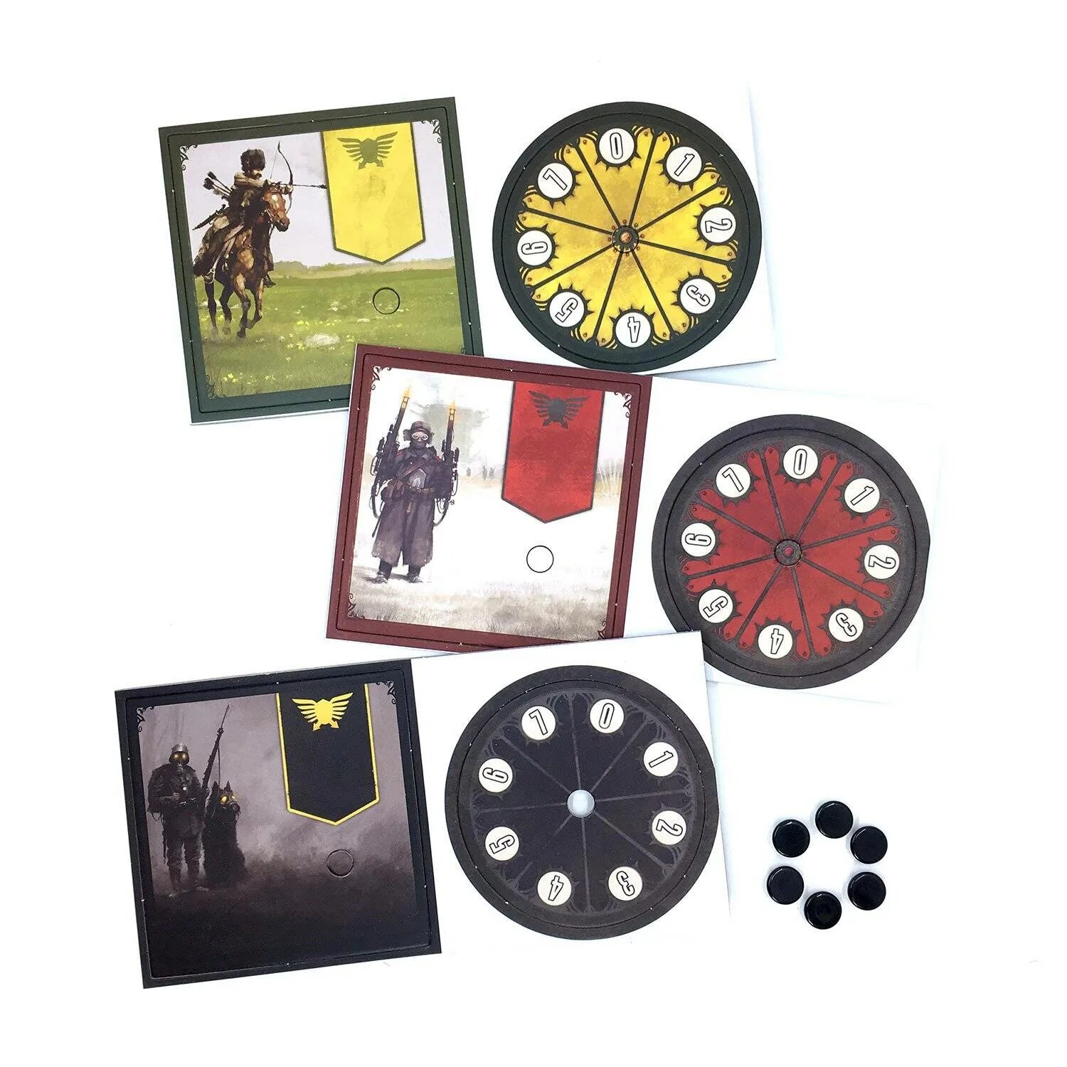 Диск сил. Scythe power dials. настольная игра с диском. scythe dials force. настольная игра серп герб альбион.