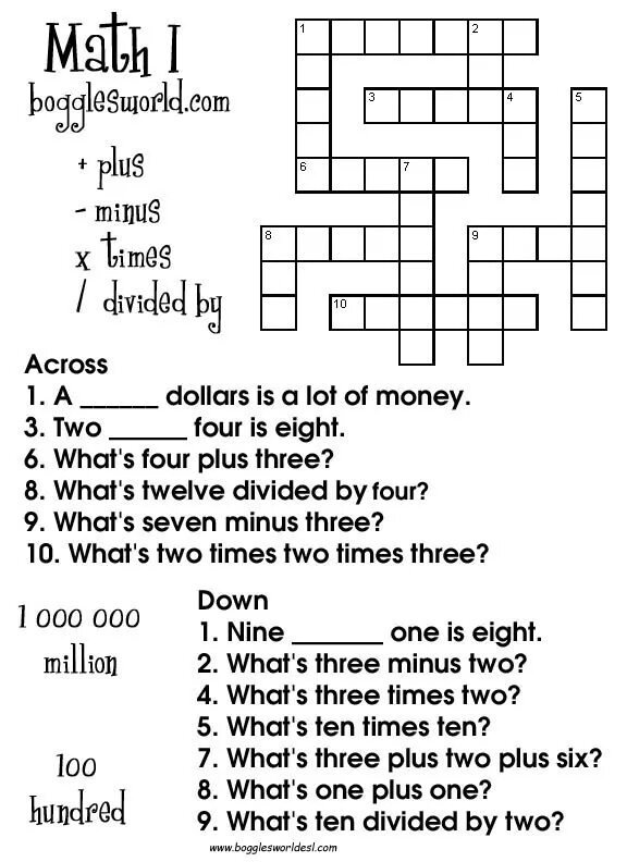 Crossword more