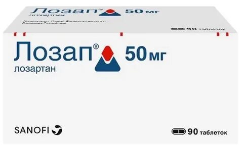 Лозап 50 мг 5 мг