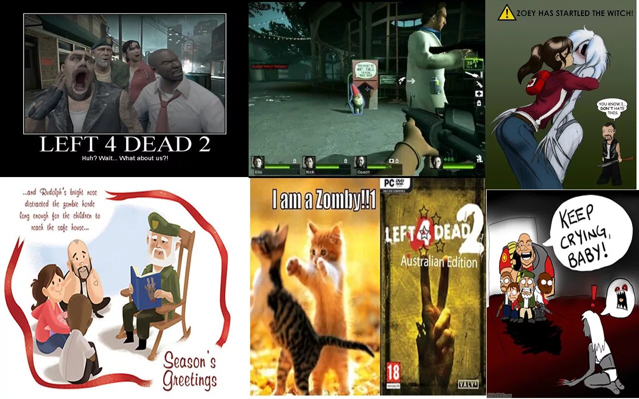 Left 4 dead комиксы