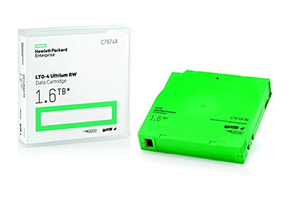 Картридж данных. Hp ultrium lto4 1.6tb c7974a. hp lto ultrium 4. data-картридж hpe (c7974a). lto картридж.