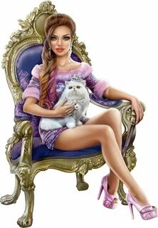 Женщина сидевшая на троне