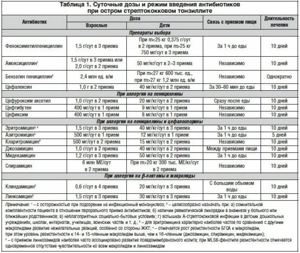 Пенициллины цефалоспорины макролиды