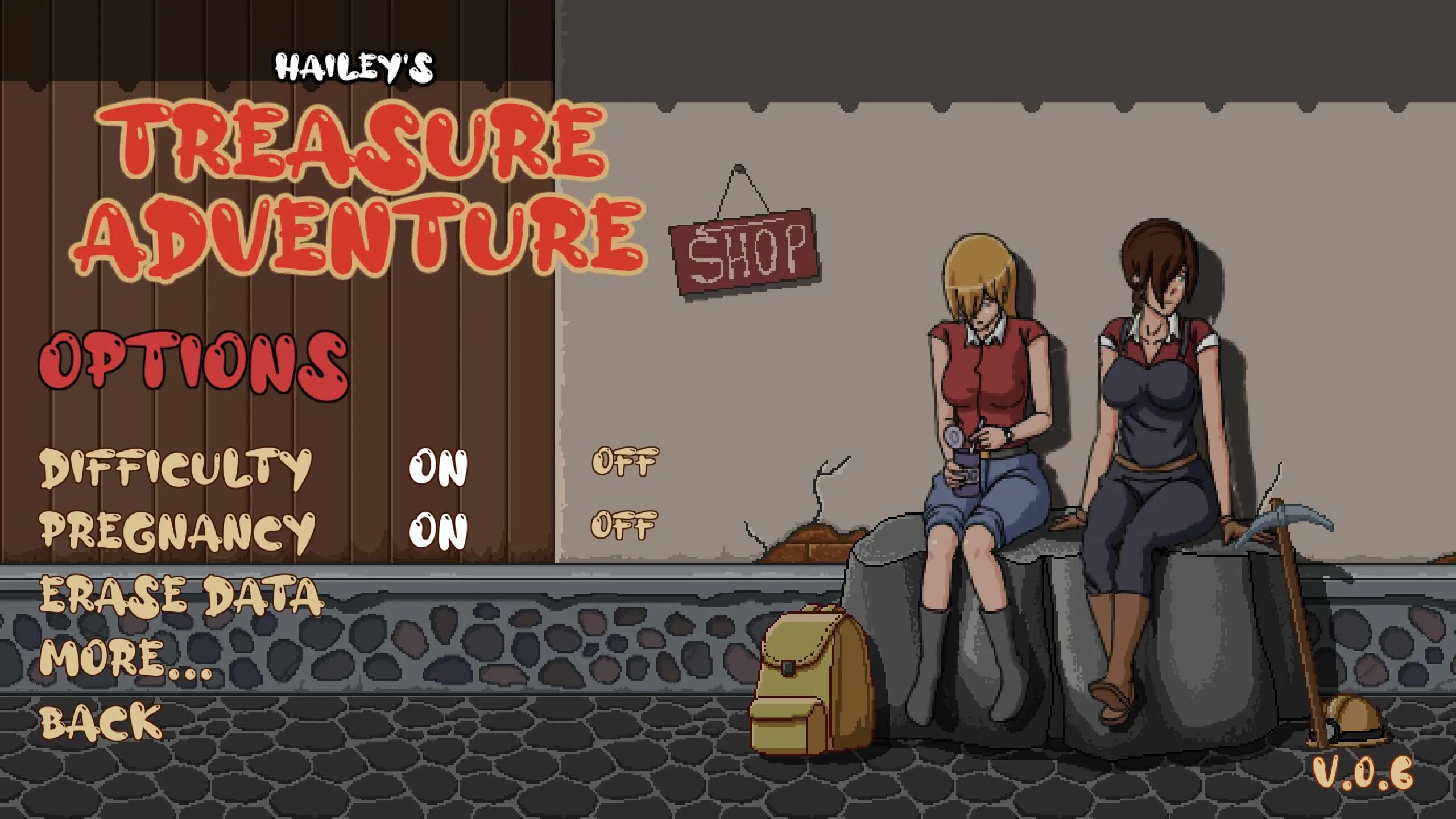 Haileys treasure 0.7. Haileys' Treasure Adventure. Игра Hailey Adventure. Hailes Treasure Adventure. Hailey s Treasure Adventure.