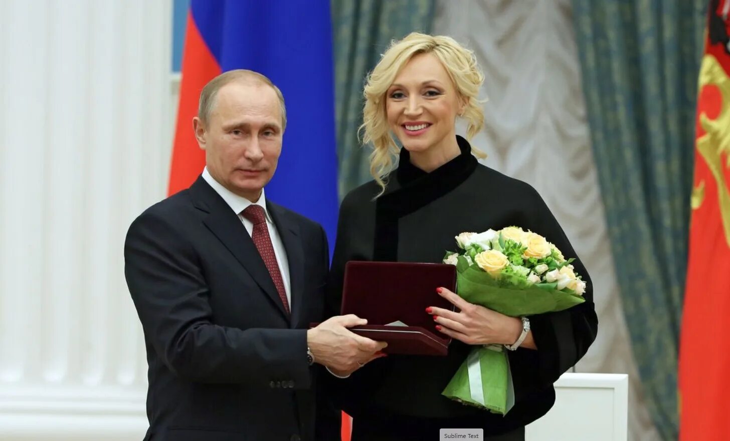 Награждение в Кремле.