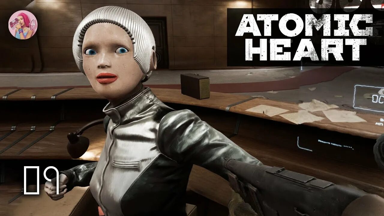 Терешкова Атомик Харт. Робот Терешкова Atomic Heart. Терешкова Атомик Харт арт. Терешкова Атомиу.