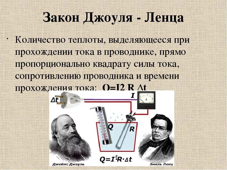 Теплота тока физика. Закон по Джоуль Ленц. Джоуля Ленца. Открытие закона Джоуля Ленца. Закон Джоуля Ленца физика.