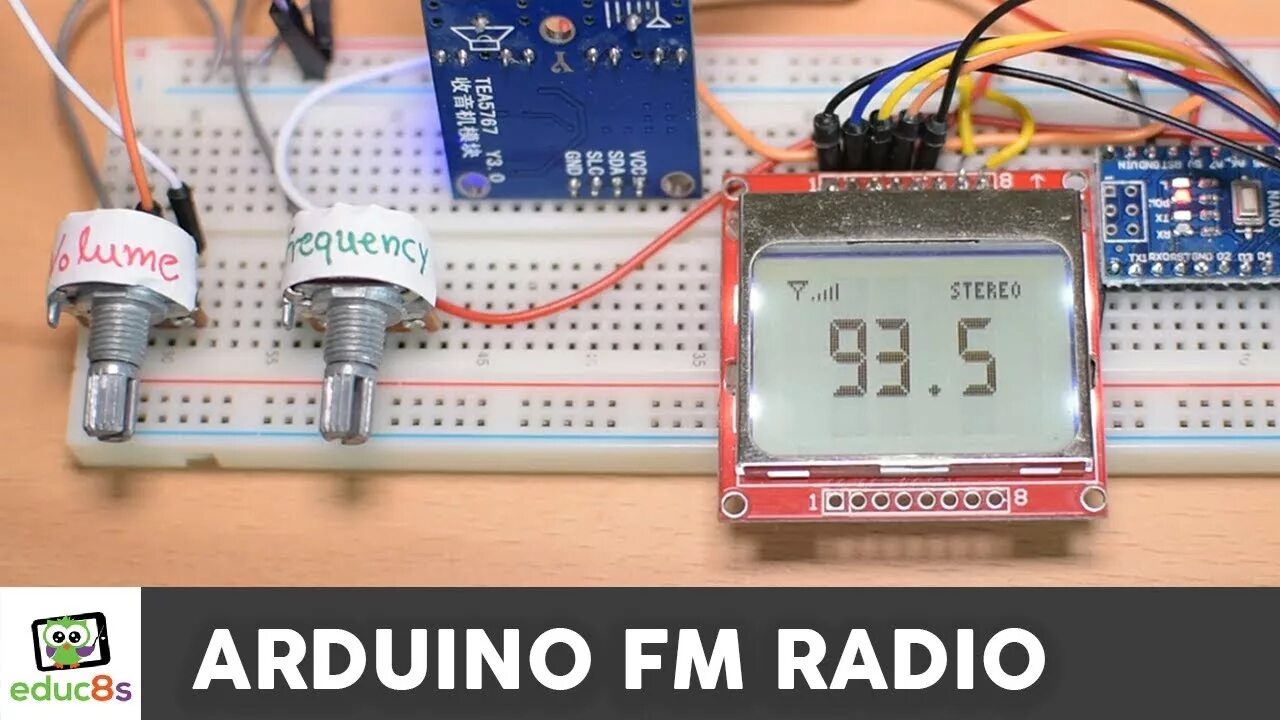 Arduino radio. Tea5767 nokia 5110 радио. модуль fm радиоприемника tea5767. fm приемник на lcd ардуино. tea5767 fm radio with lcd.
