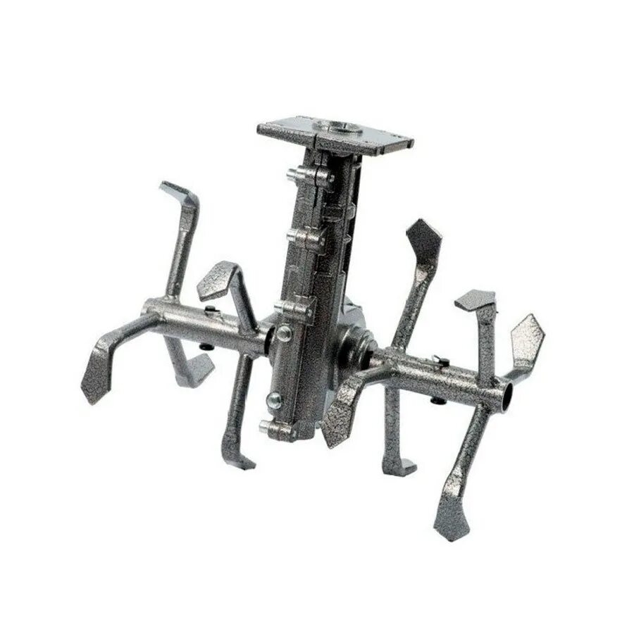 Насадка на триммер гусиные лапки. Насадка-почвофреза (стандартные ножи) 7т 26мм. Насадка гусиные лапки на бензиновый триммер. Насадка мотокосы фреза-пропольник 7т 28мм. , 7шл.