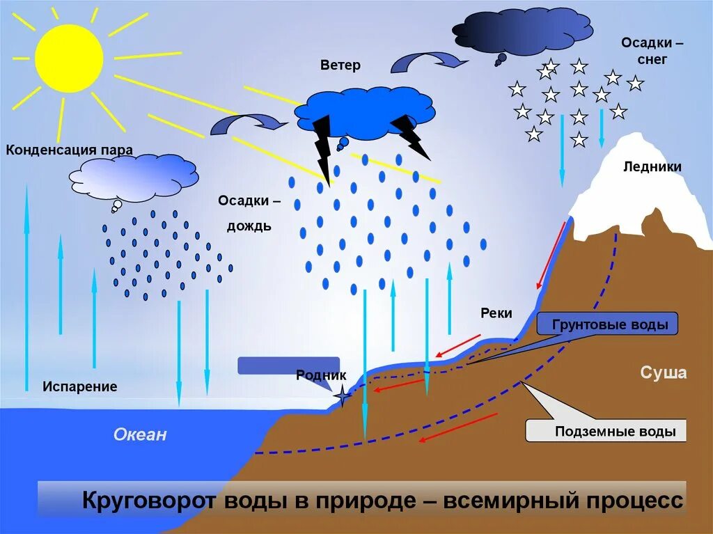 Природные процессы в природе