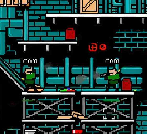 ночные перестрелки на двоих