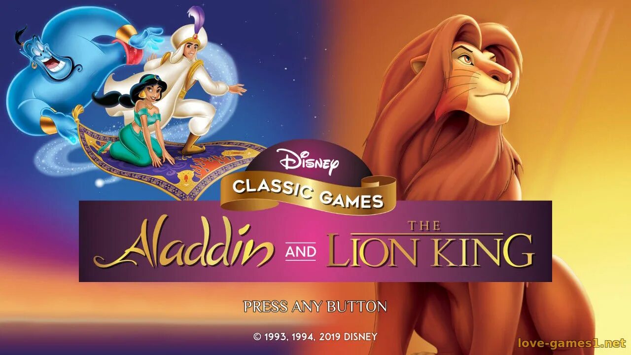 Классика диснея. Король Лев и алладин. Disney Classic Disney’s Aladdin обложка. Aladdin and the Lion King (ps4) обложка. Disney алладин и Король Лев ps4.