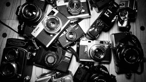 Много фотоаппаратов