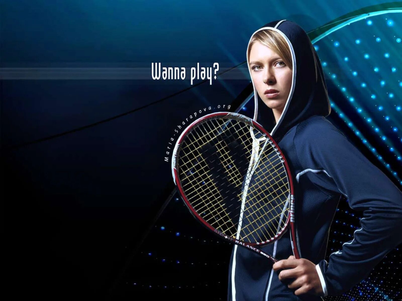 Maria Sharapova фотоколлаж. Сайт maria