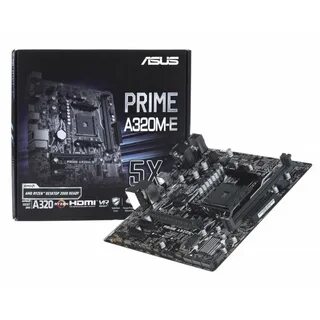 Материнская плата asus prime a320m e