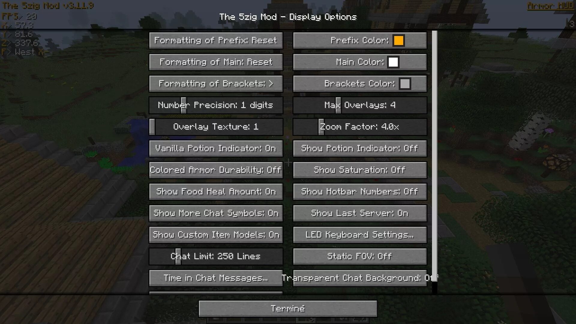 5zig Mod. 5zig Reborn. The 5zig Mod 1.12.2. 5zig Mod CPS. Indicator mod 1.12 2