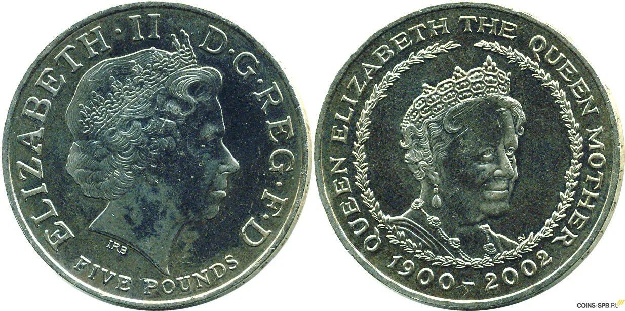 5 Фунтов 2002. 5 Фунтов Великобритания. Британская 5 фунтовая монета. 5 Фунта 2002 г..